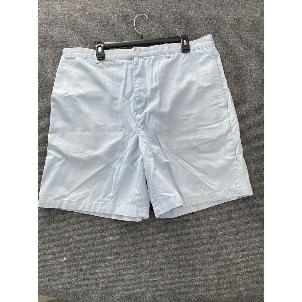 Vineyard Vines Chino‎ Shorts 38 Light Blue Men's Casual Dress Golf 100% Cotton